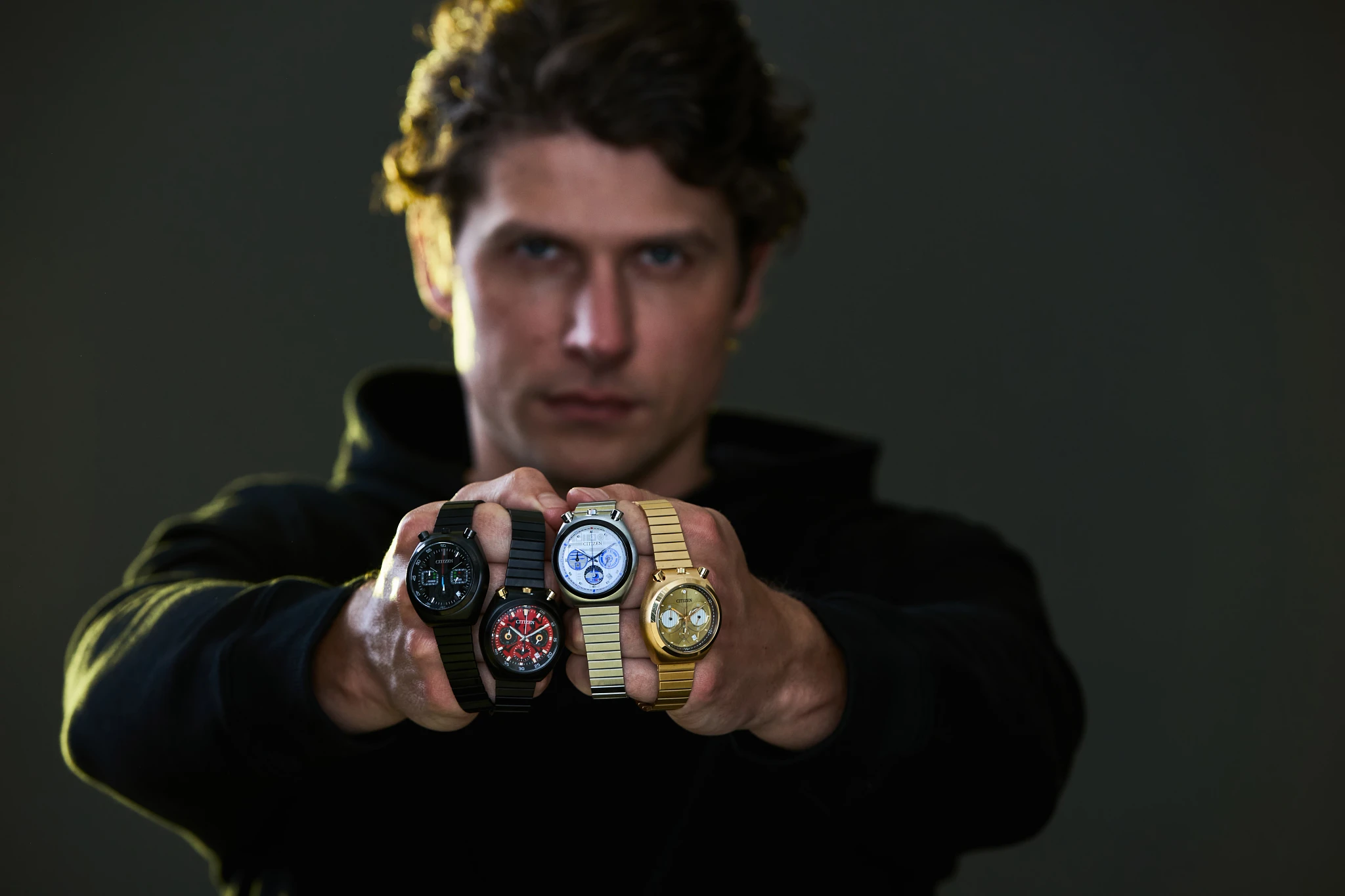 R2-D2 Silver-Tone Dial Stainless Steel Bracelet AN3666-51A | CITIZEN